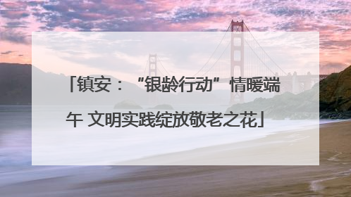 镇安：“银龄行动”情暖端午 文明实践绽放敬老之花